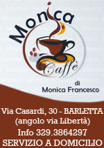 Monica Caffè di Monica Francesco - Via Casardi 30 (angolo via Libertà nei pressi dello Stadio Lello Simeone) Barletta - Barlettacalcio.it